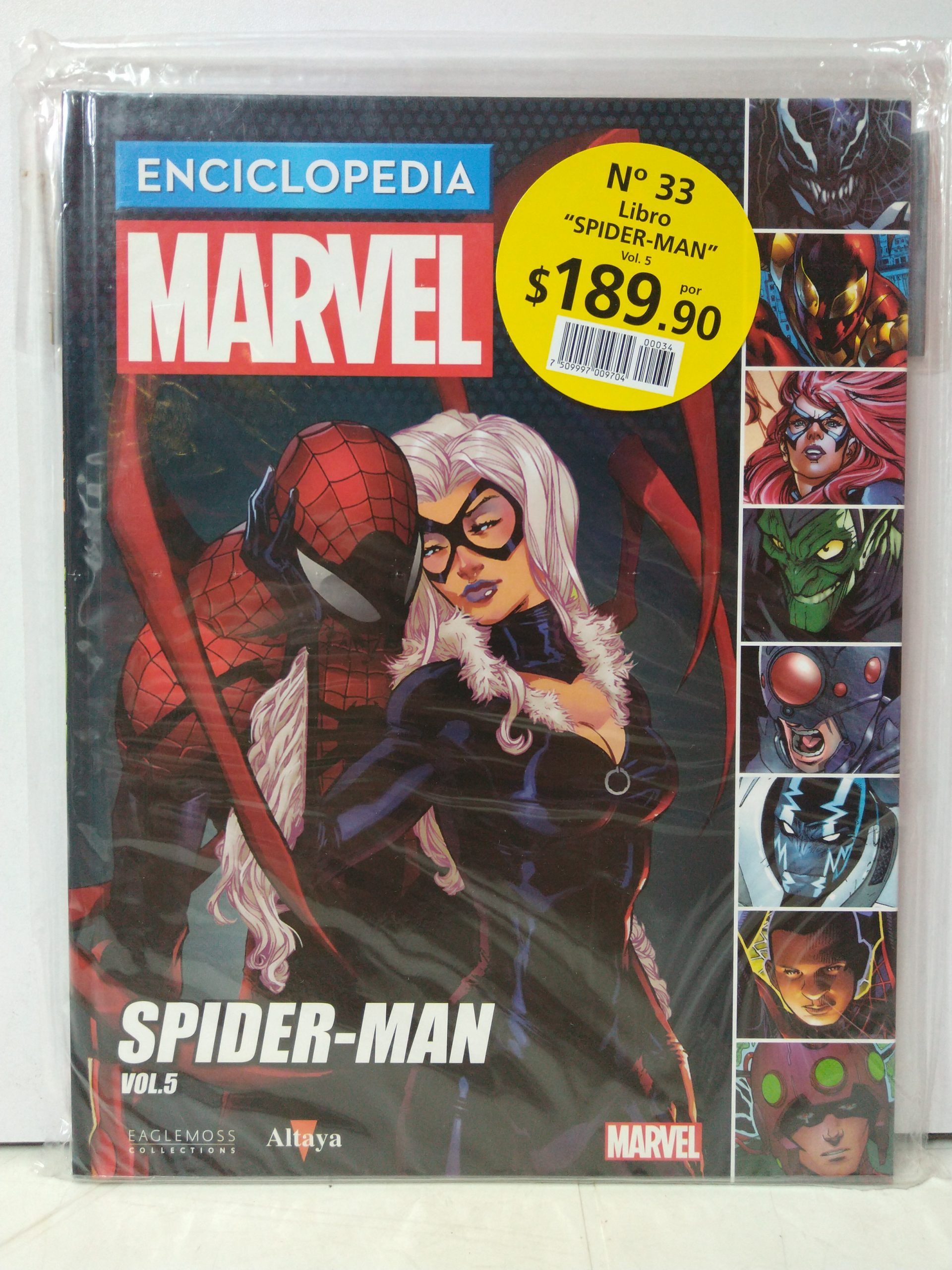 Enciclopedia Marvel Entrega 33, Libro 34: Spider-Man Vol. 5 - CodeX