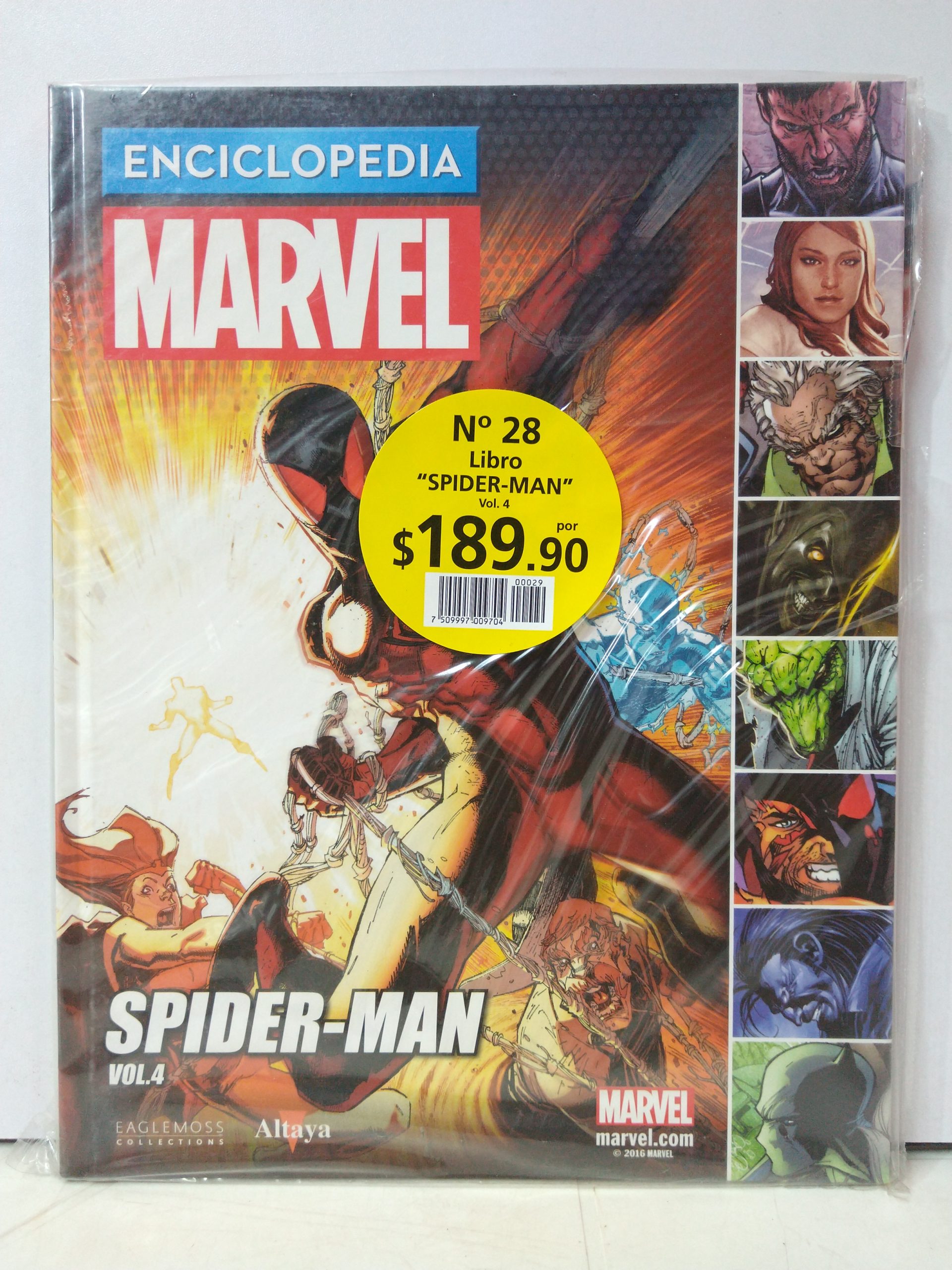 Enciclopedia Marvel Entrega 28, Libro 29: Spider-Man Vol. 4 - CodeX