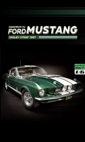 Construye tu Ford Mustang Shelby GT500 1/6 (Gran formato)